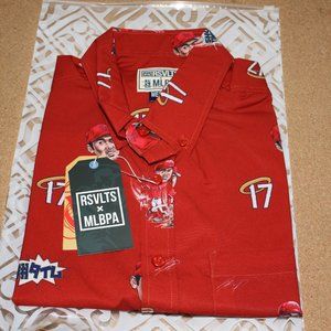 RSVLTS Shohei Ohtani Men’s Medium Shirt Los Angeles Angels NWT